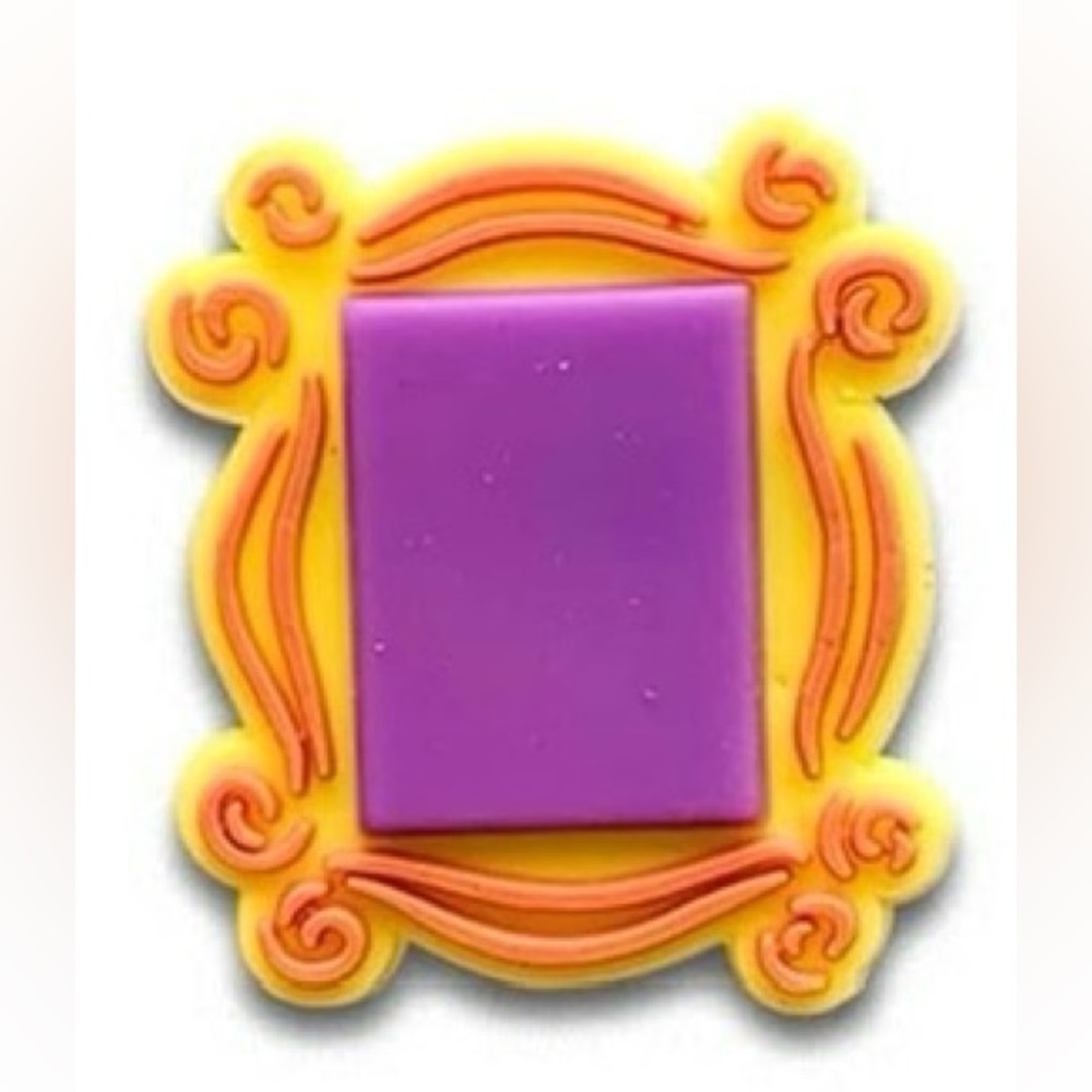 FRIENDS Door Frame Shoe Charm for Crocs Shoes or Bags - New
